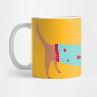 Sausage Dog Love Mug